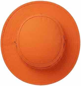 NARI COMPANY Round Orange Umpire Hat Cap for Sports Cricket/Round